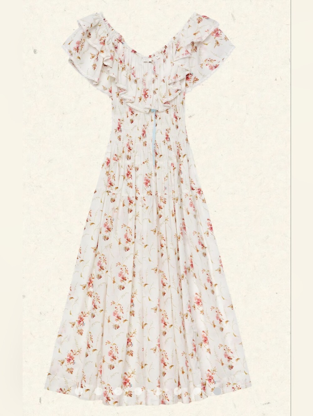 DOEN ILLIANA DRESSIN BLANC PRAIRIE ROSE S - Picture 5 of 5